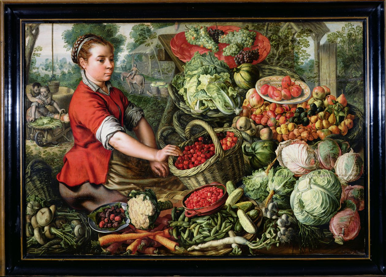 Le vendeur de légumes - Joachim Beuckelaer
