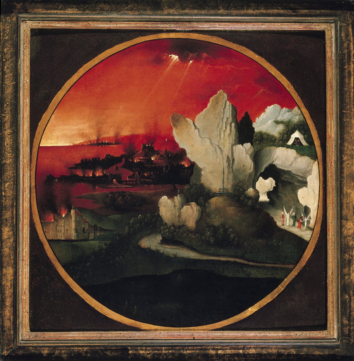 La destruction de Sodome et Gomorrhe, 16ème siècle - Joachim Patinir