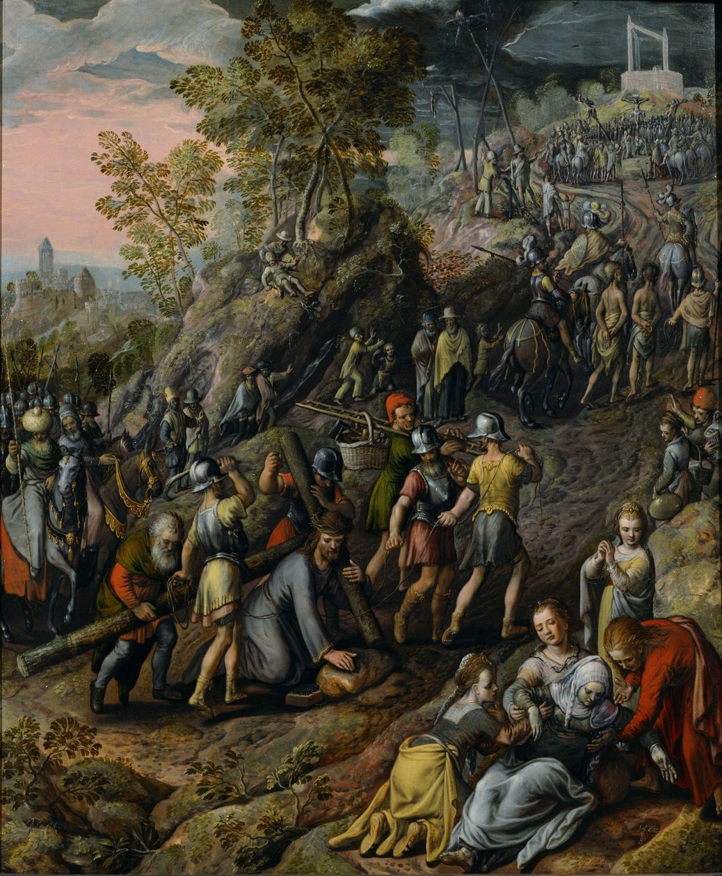 Le Christ portant la croix - Joachim Beuckelaer