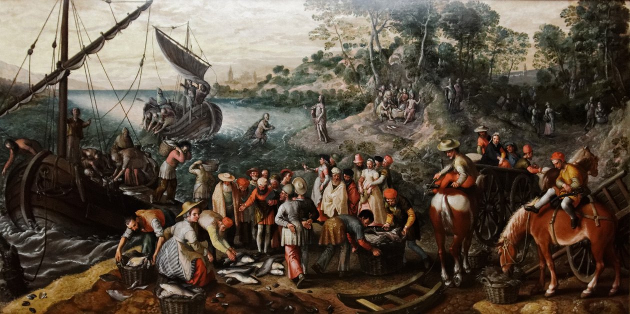 La pêche miraculeuse - Joachim Beuckelaer