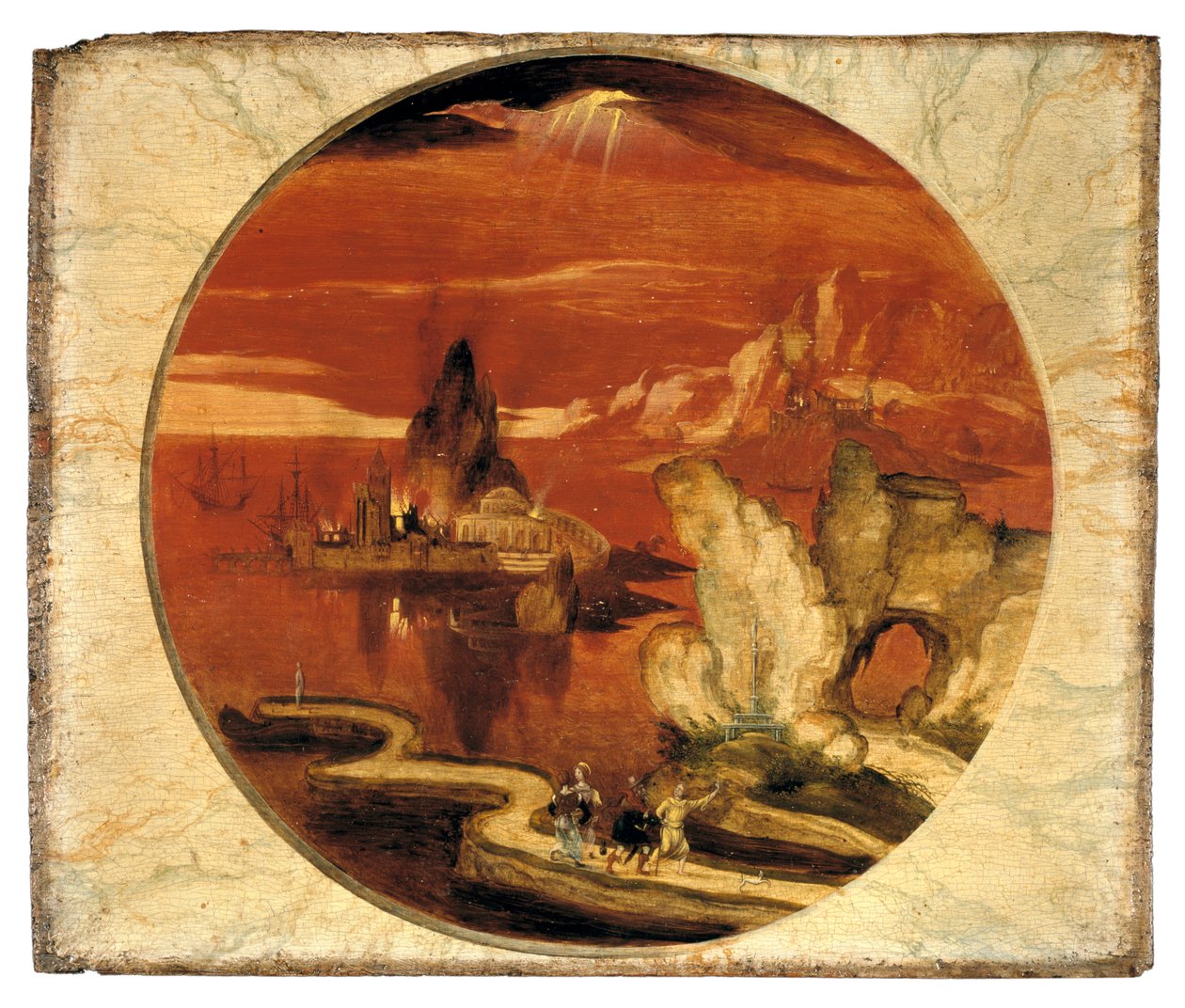 Sodome et Gomorrhe en feu - Joachim Patenier