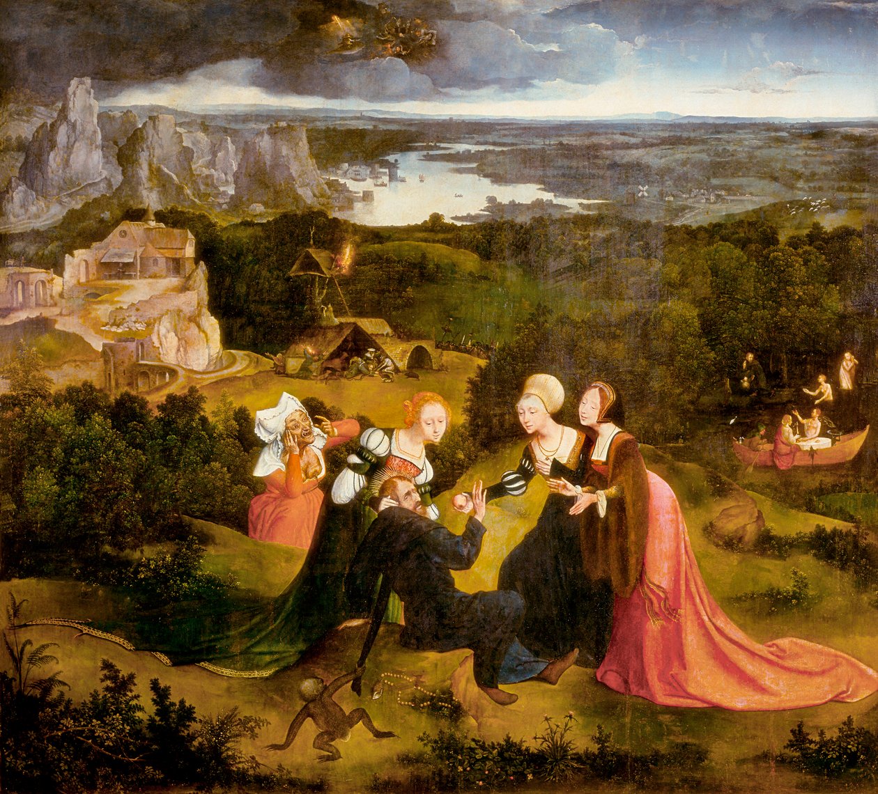 Les Tentations de Saint Antoine - Joachim Patenier