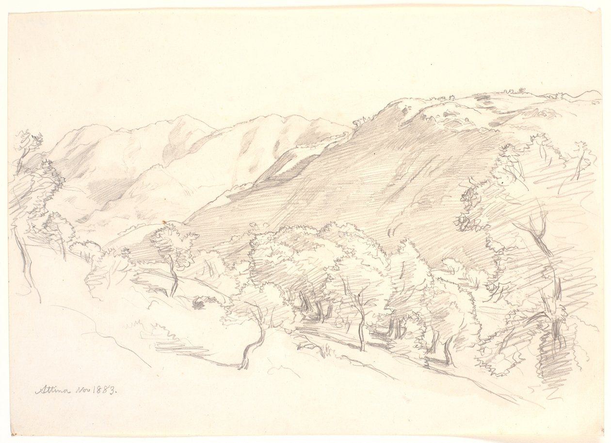 Paysage de montagne, Attina - Joakim Frederik Skovgaard