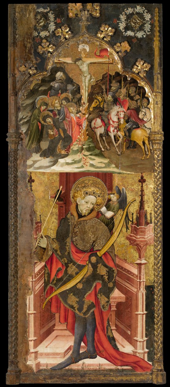 Calvaire et Saint Sébastien - Joan or Juan Mates