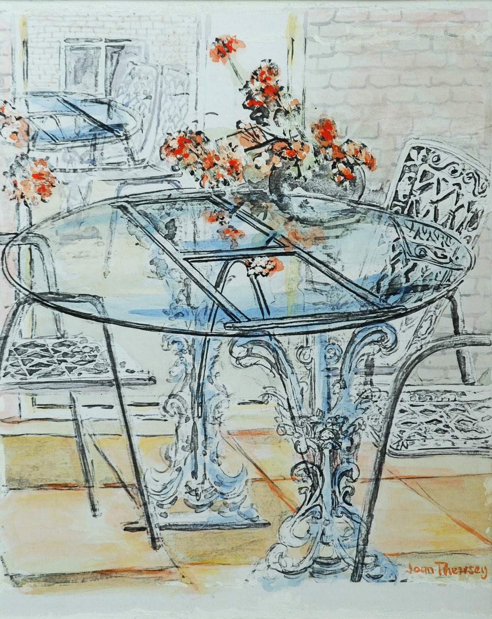 Jardin de patio pâle, 2010 - Joan Thewsey