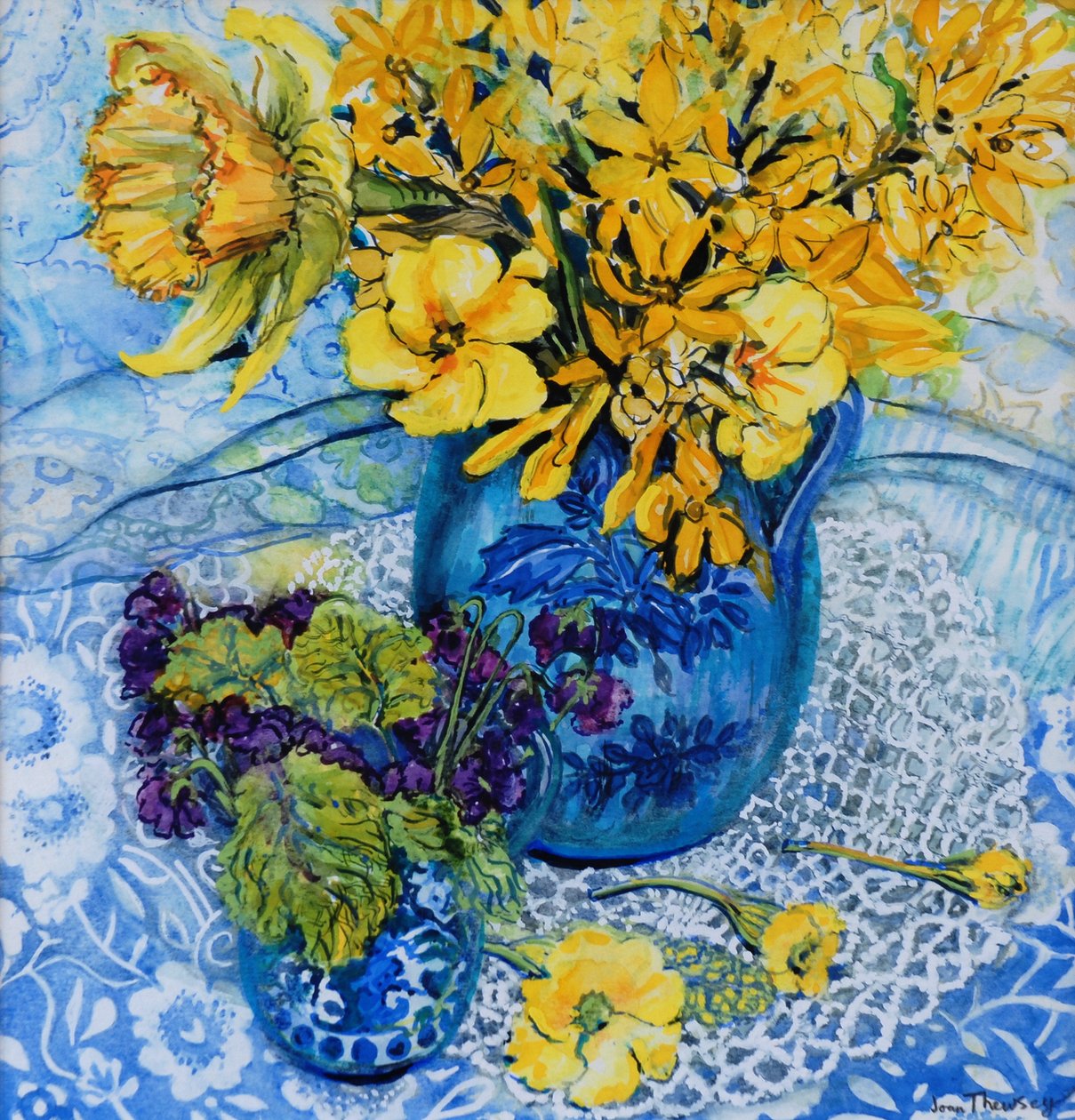 Primevères et violettes 2000 - Joan Thewsey