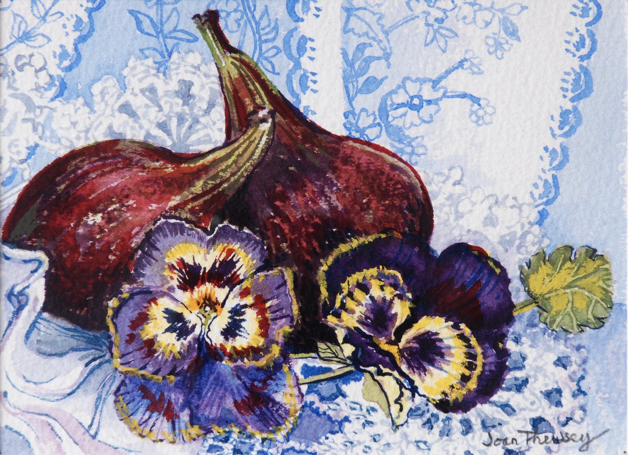 Deux figues avec des pensées, 2002 - Joan Thewsey