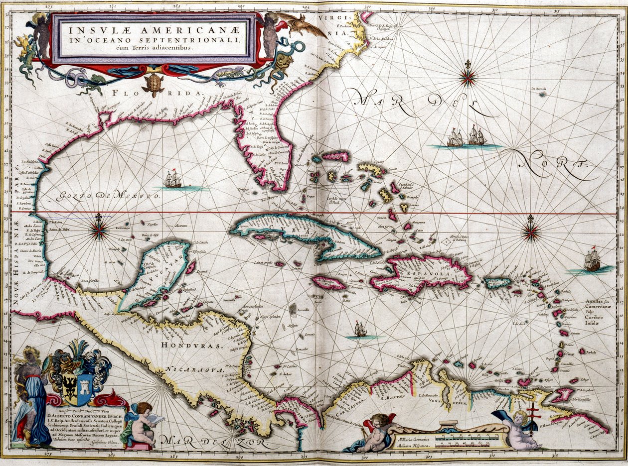 Golfe du Mexique et les Caraïbes, de l