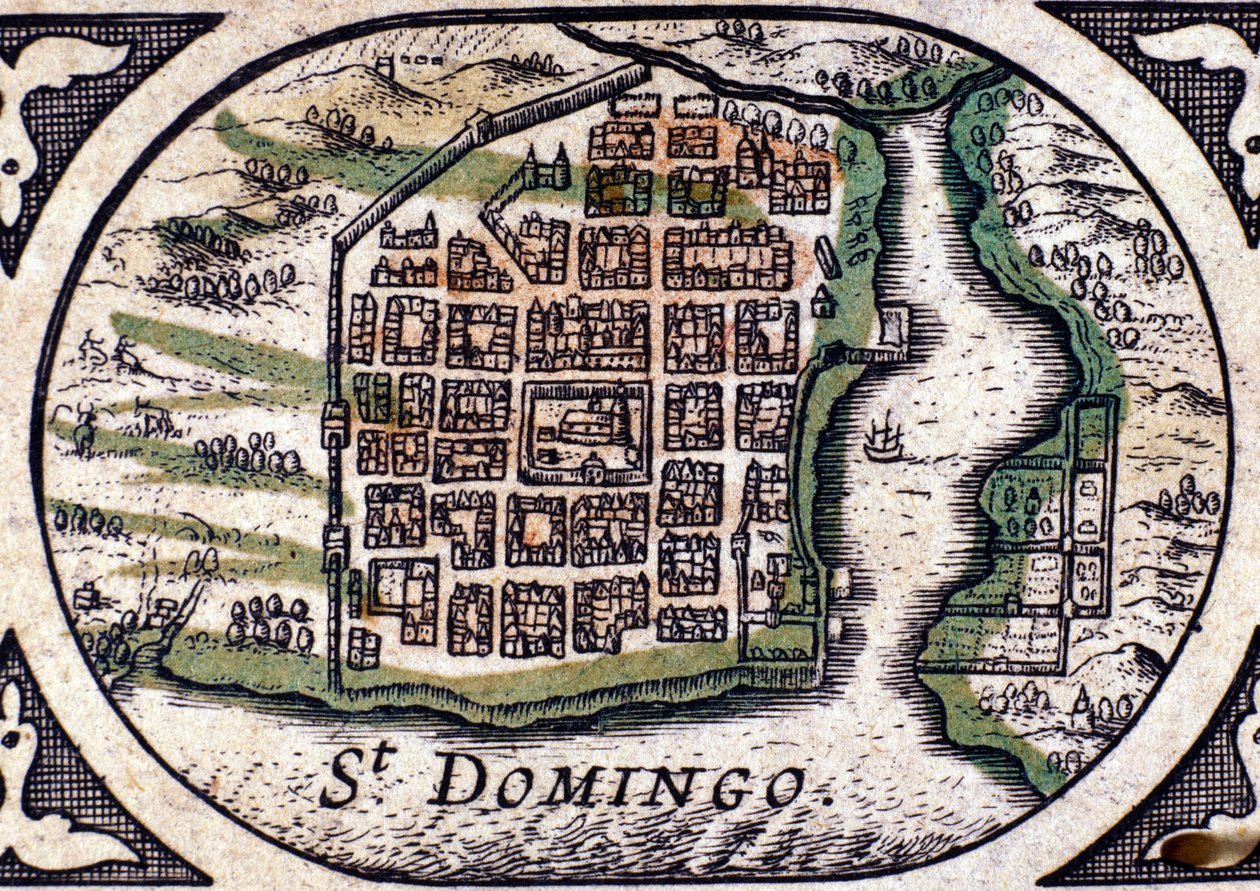Saint-Domingue - dans l