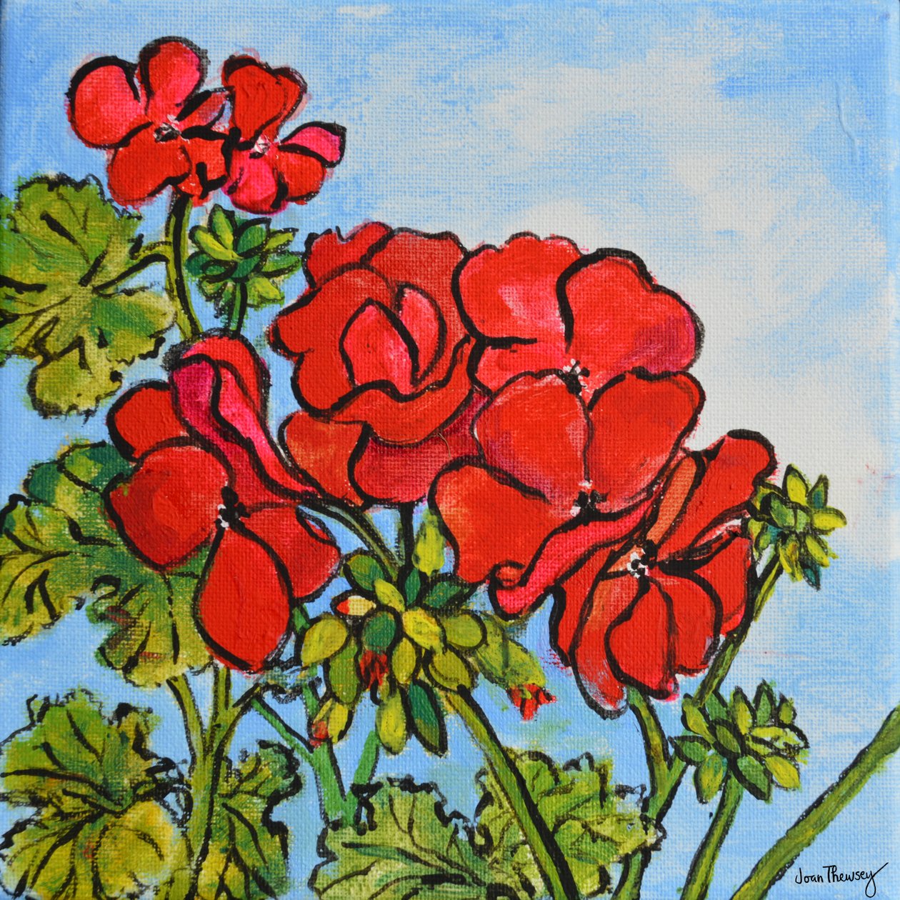 Géranium, 2017 - Joan Thewsey