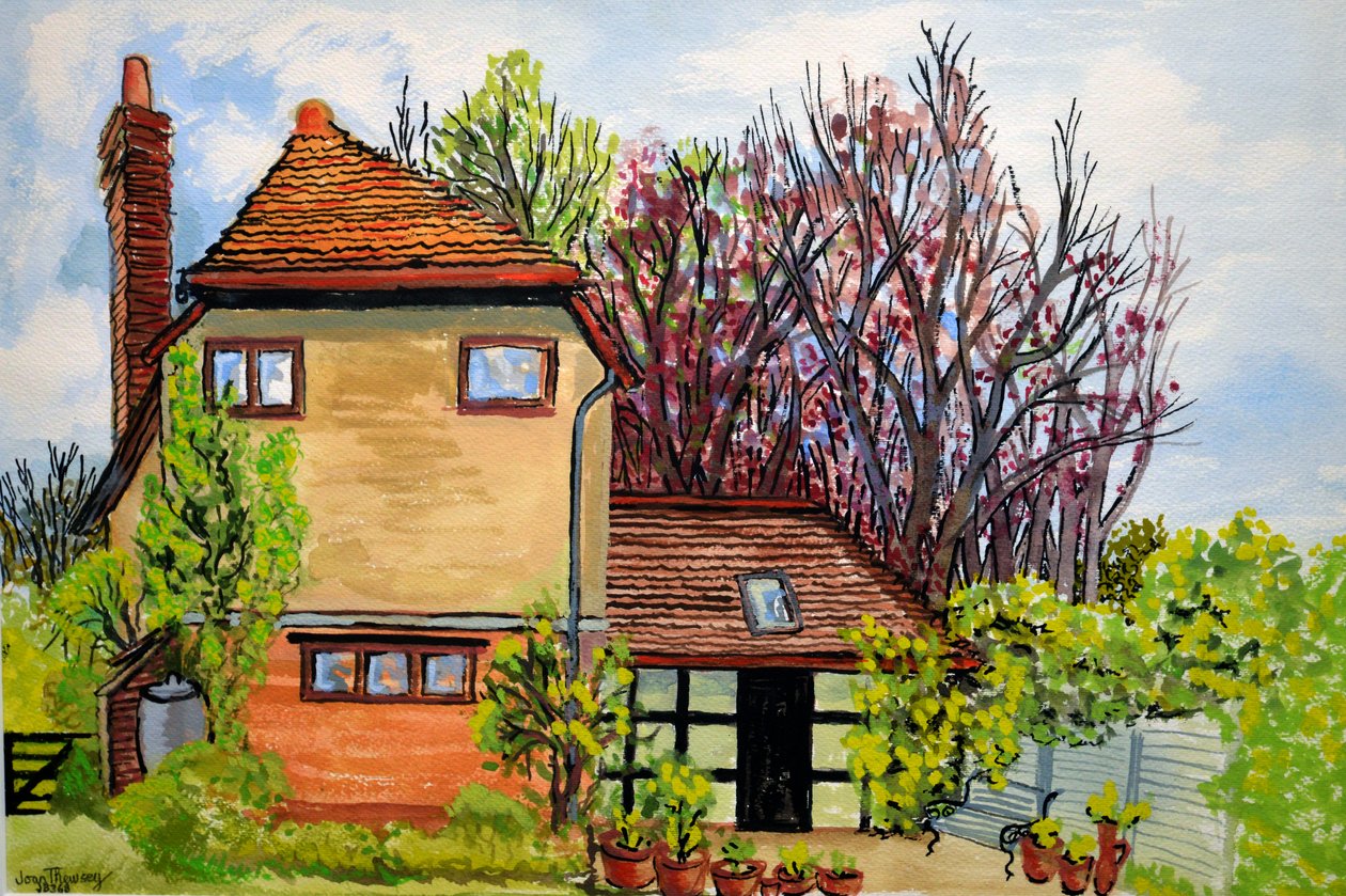 Rose Cottage, Cookham, Ferme de Lord Astor, Cliveden, 2009 - Joan Thewsey