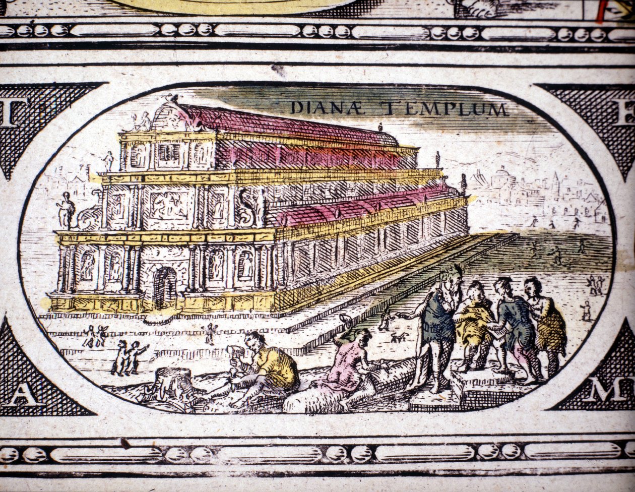 Représentation des Sept Merveilles de l