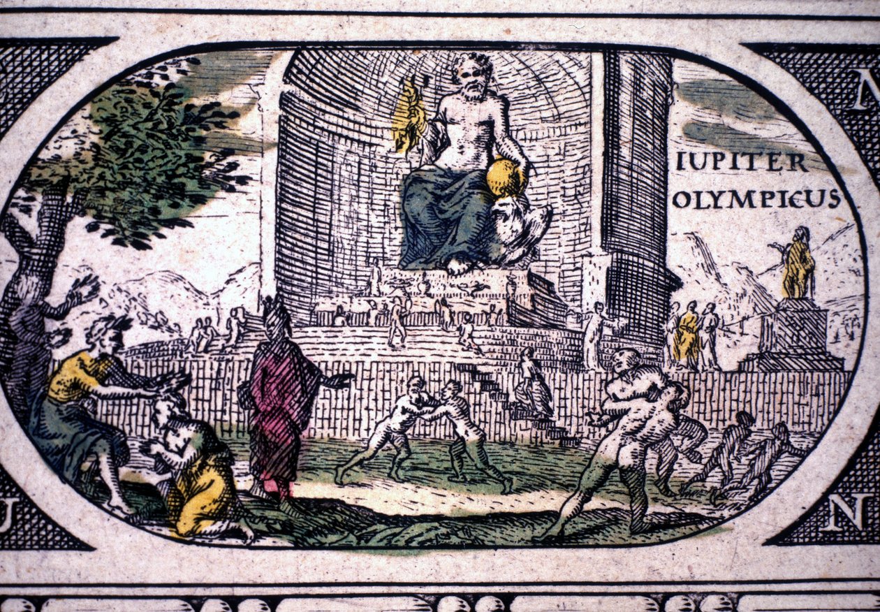 Représentation des sept Merveilles de l