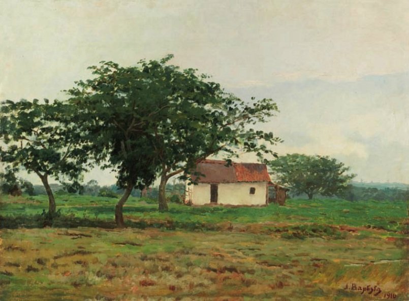 Paysage avec maison - Joao Batista da Costa