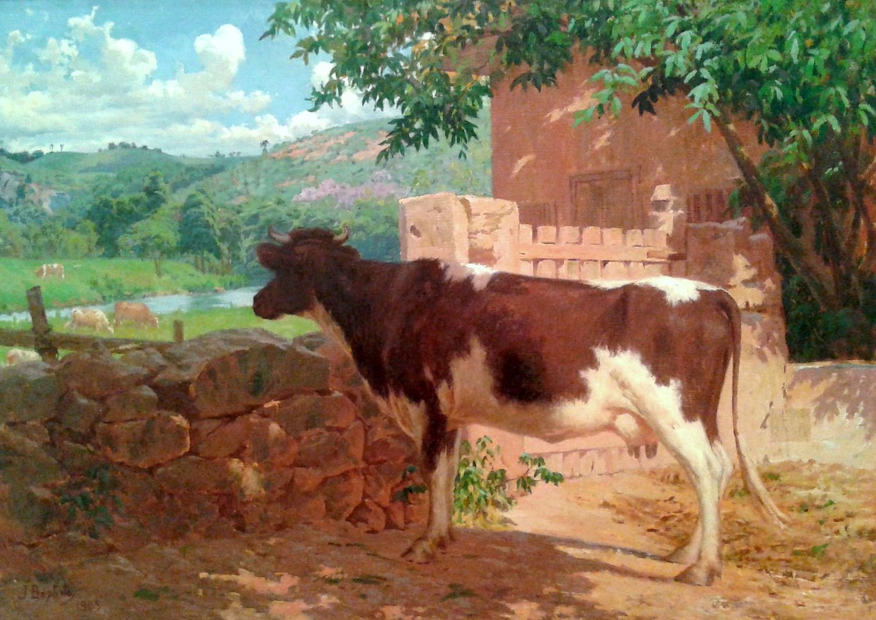 Le prisonnier Vache clôturée - Joao Batista da Costa