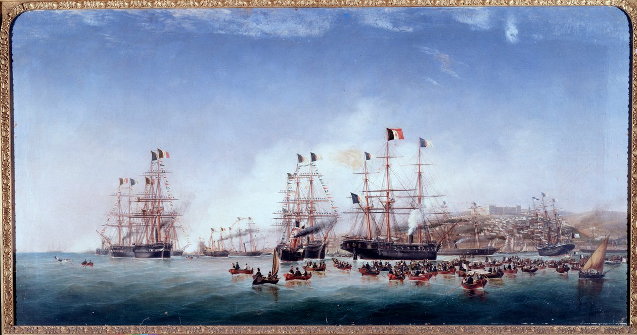 Navire italien Regina Maria Pia dans le port de Lisbonne - Joao Gomes da Silva Pedroso