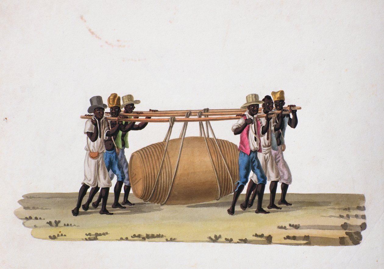 Porteurs de vin - Joaquim Candido Guillobel