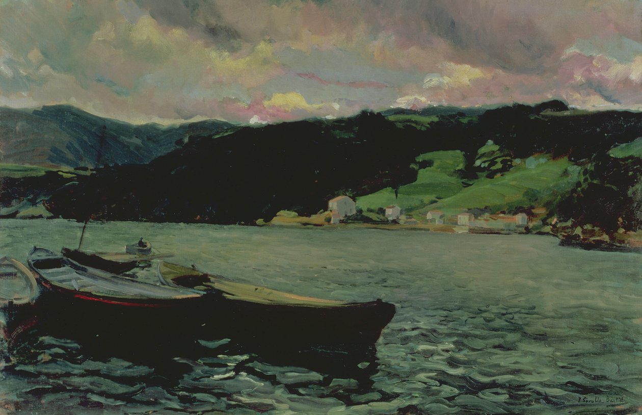 Estuaire du Nalon, Asturies - Joaquín Sorolla