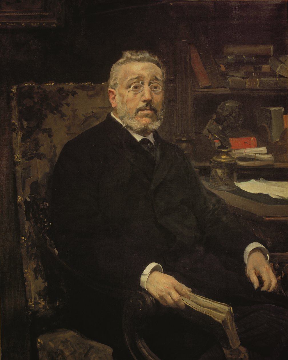 Portrait de Cristino Martos, homme politique espagnol - Joaquin Sorolla y Bastida