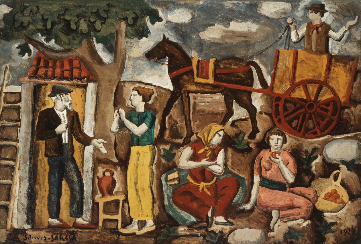 Agriculteurs; Campesinos - Joaquin Torres Garcia