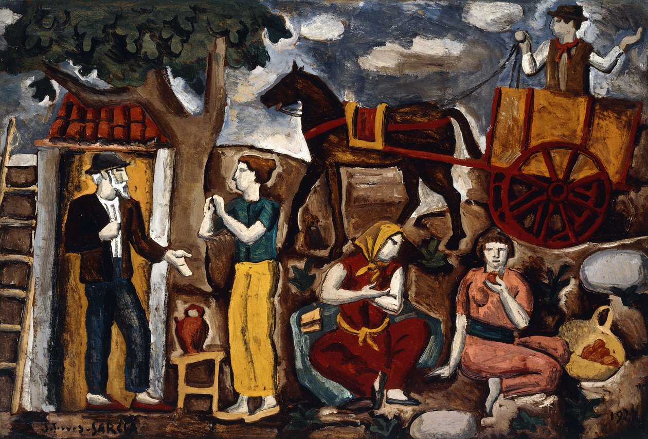 Gitans - Joaquin Torres Garcia