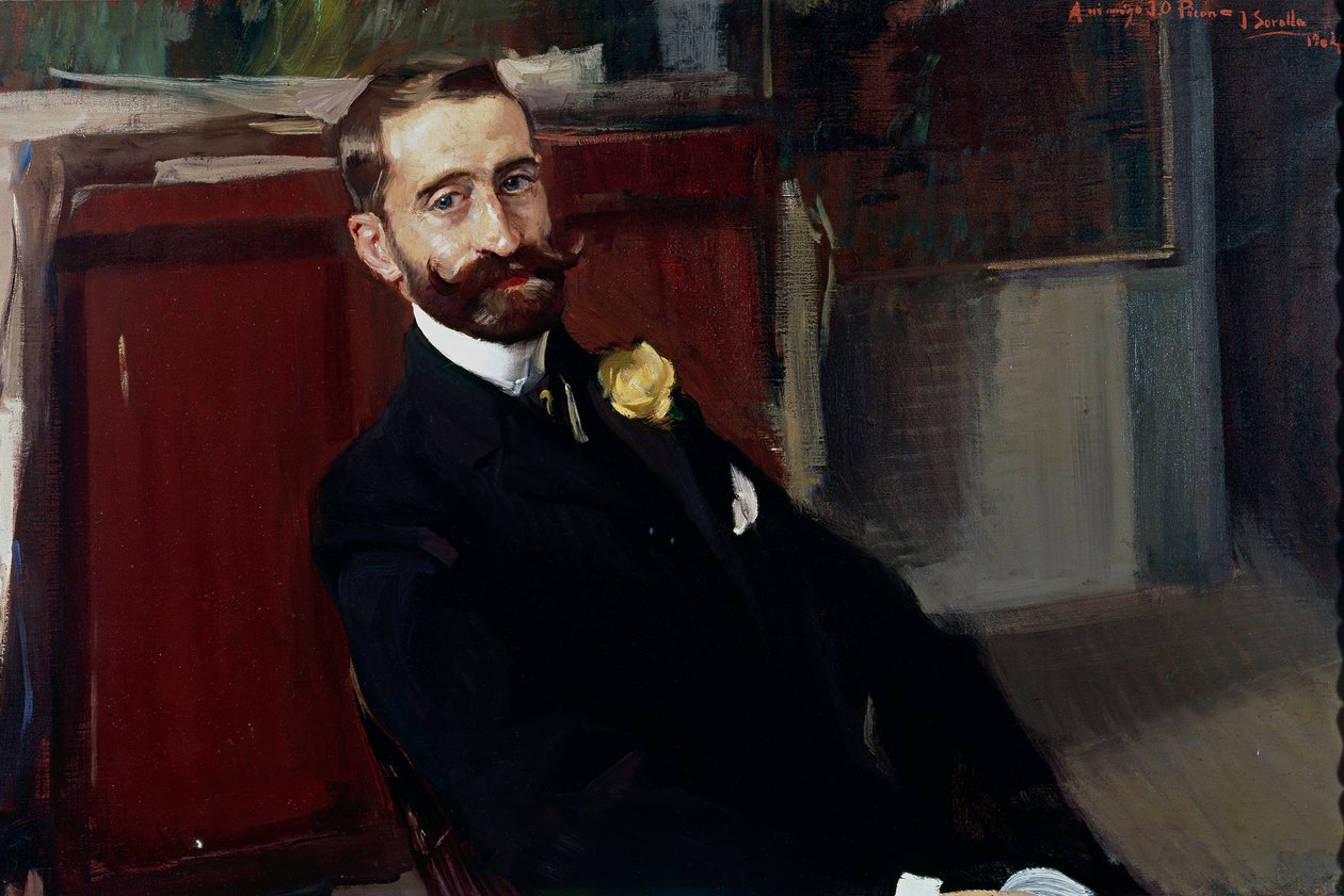 Portrait de Jacinto Felipe Picón y Pardiñas - Joaquín Sorolla