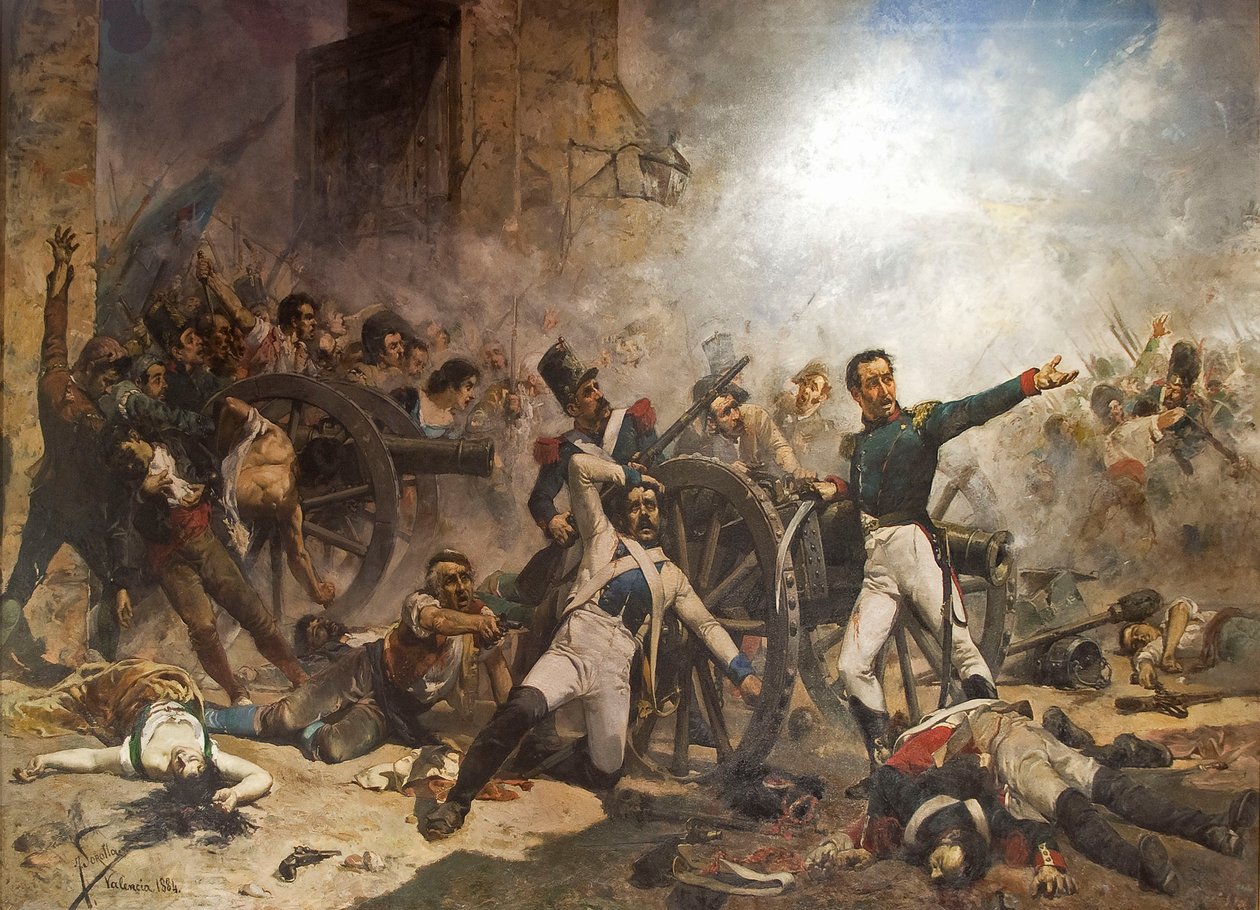 La mort de Pedro Velarde y Santillán - Joaquín Sorolla