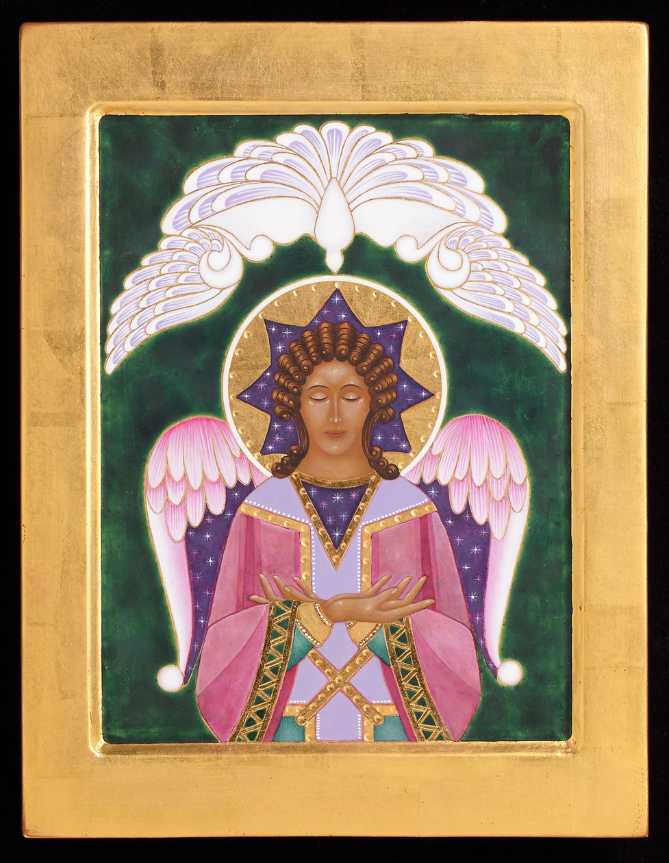 Ange du silence, 2015 (tempera à l