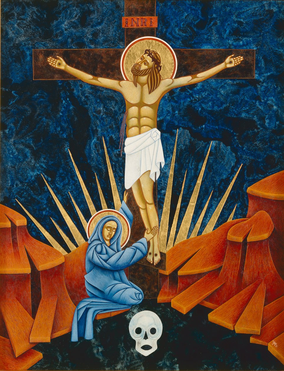 Crucifixion, 2005 (tempera à l