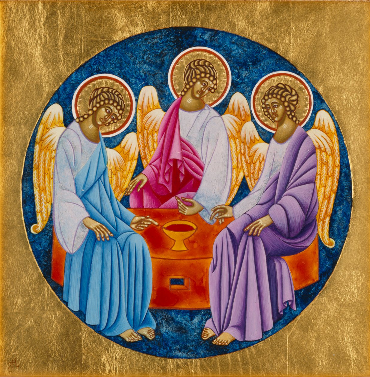 Sainte Trinité, 2005 (tempera à l