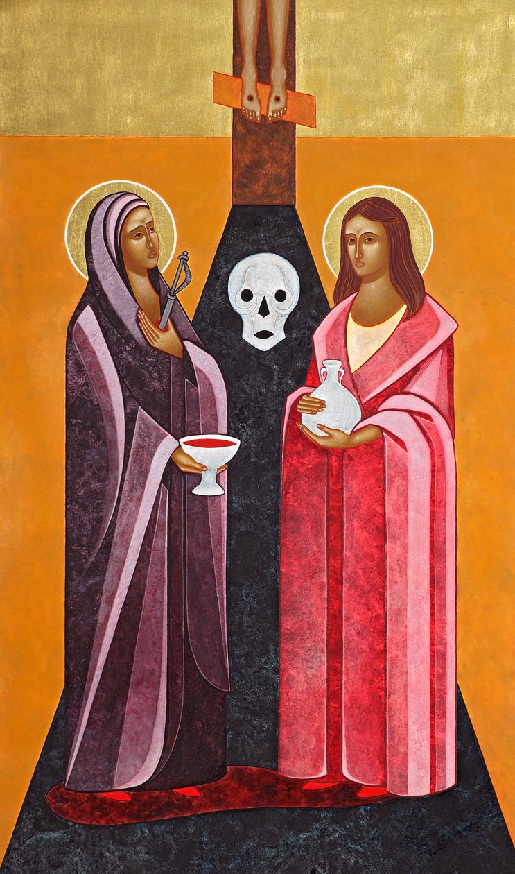 La Mère et la Madeleine, 2012 (tempera à l