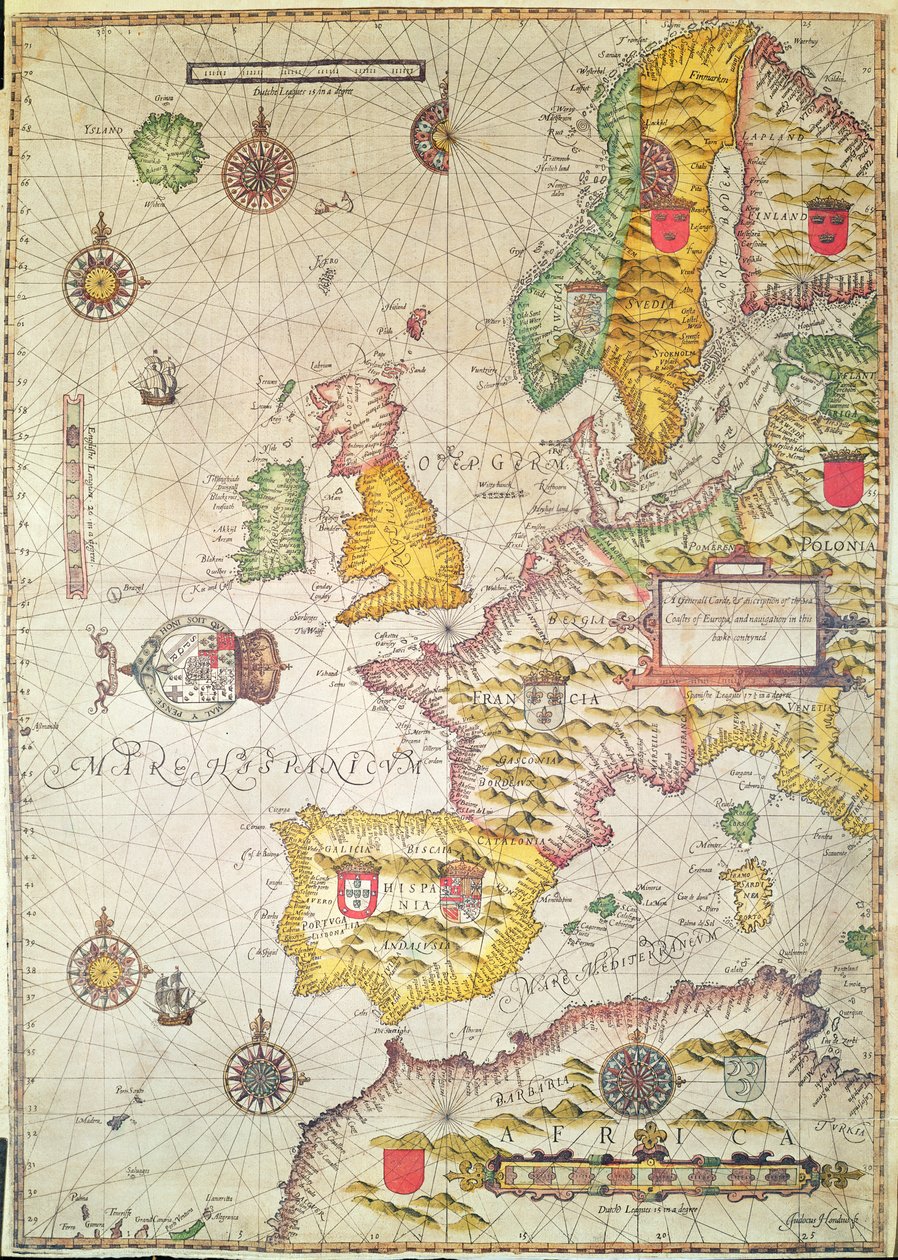 Carte générale et description des côtes maritimes de l