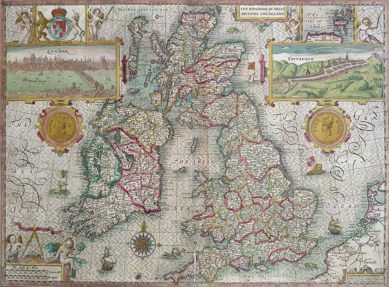 Carte du Royaume de Grande-Bretagne et d