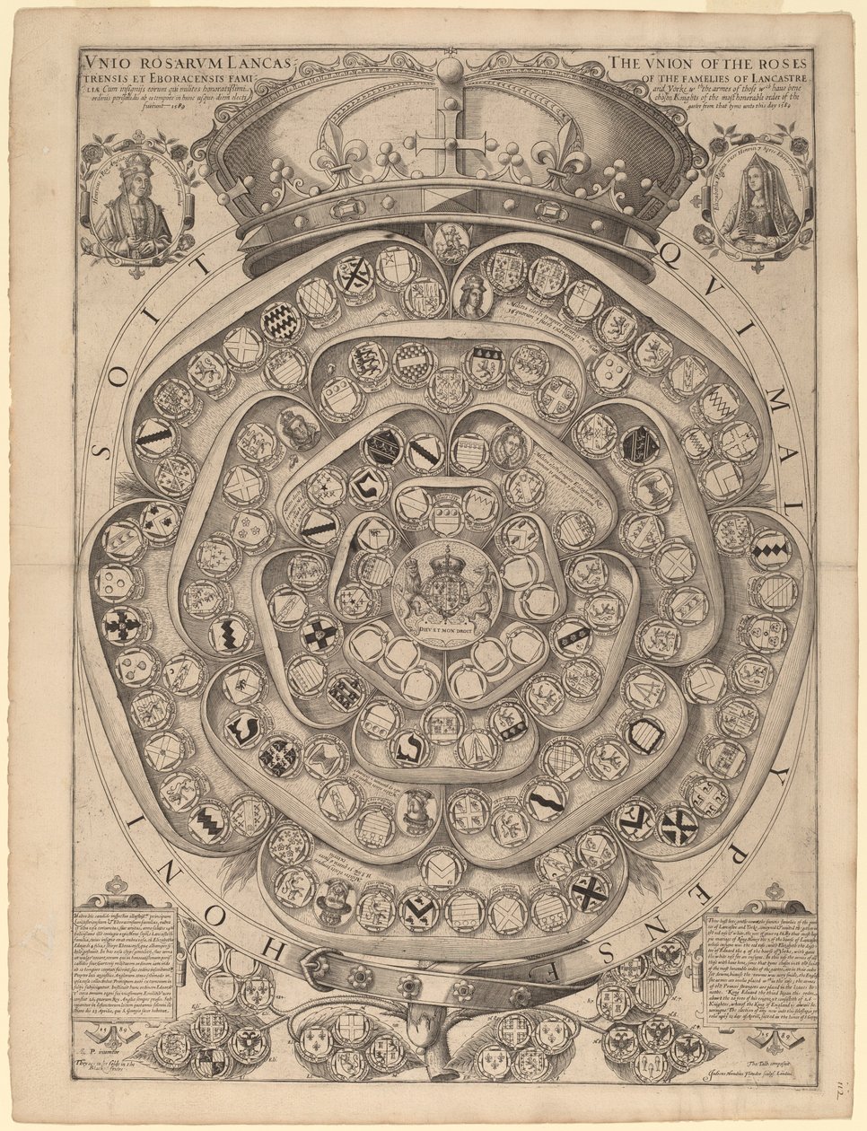 La Rose de Talbot : Un registre des Chevaliers de la Jarretière, 1486-1589 - Jodocus Hondius I after Thomas Talbot