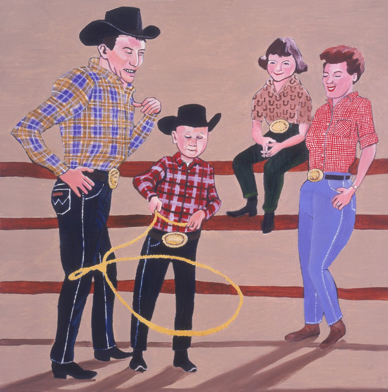 Famille de cow-boys, 2001 - Joe Heaps Nelson