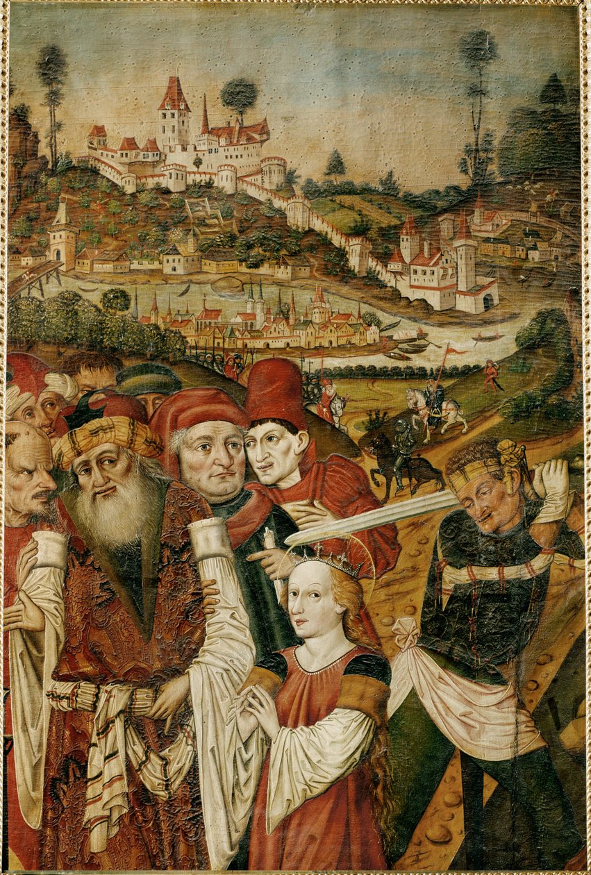 Le martyre de sainte Ursule (tempera sur bois d