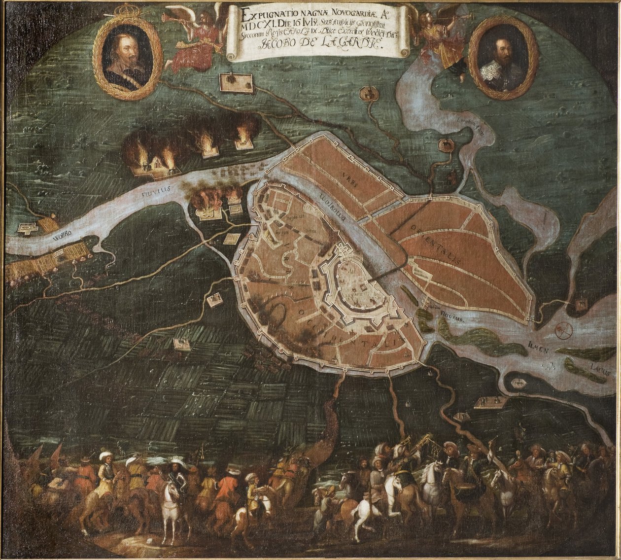 La bataille de Novgorod - Johan Hammer