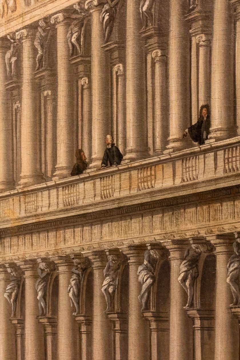 Vue de la Piazzetta, Venise, vers 1730-35 (Huile sur toile) - Johan Anton Richter