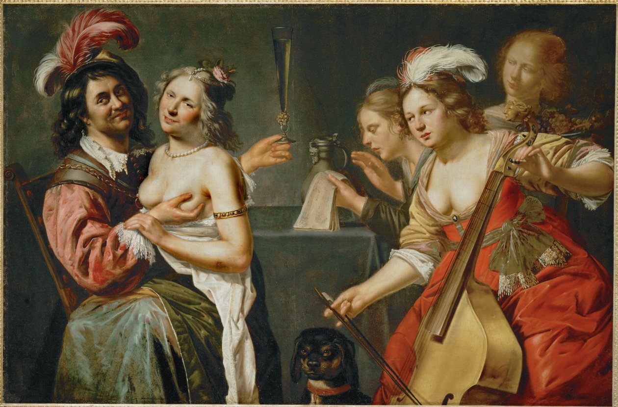 Le fils prodigue (peinture sur toile) - Johan Baeck