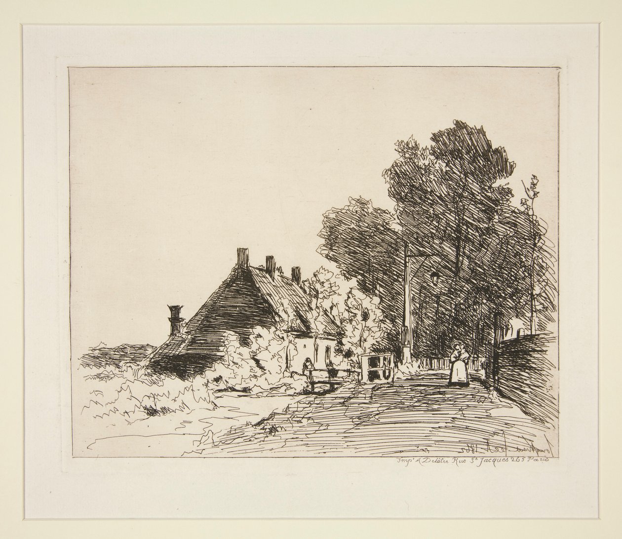 La Nourrice - Johan Barthold Jongkind