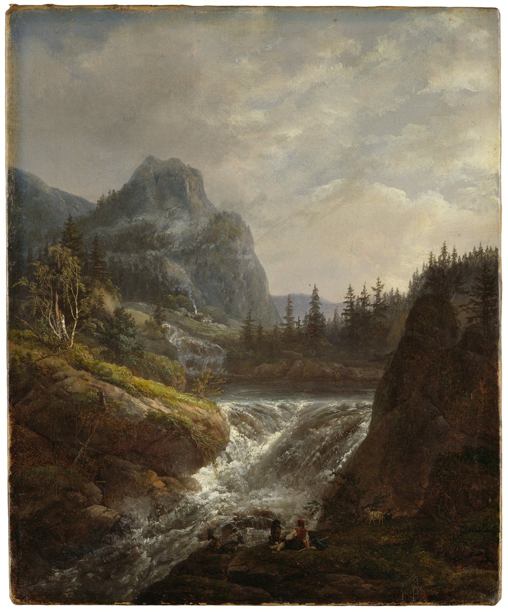 Paysage norvégien - Johan Christian Dahl
