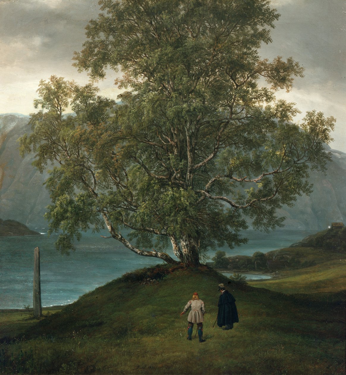 Bouleau enroulé - Johan Christian Dahl
