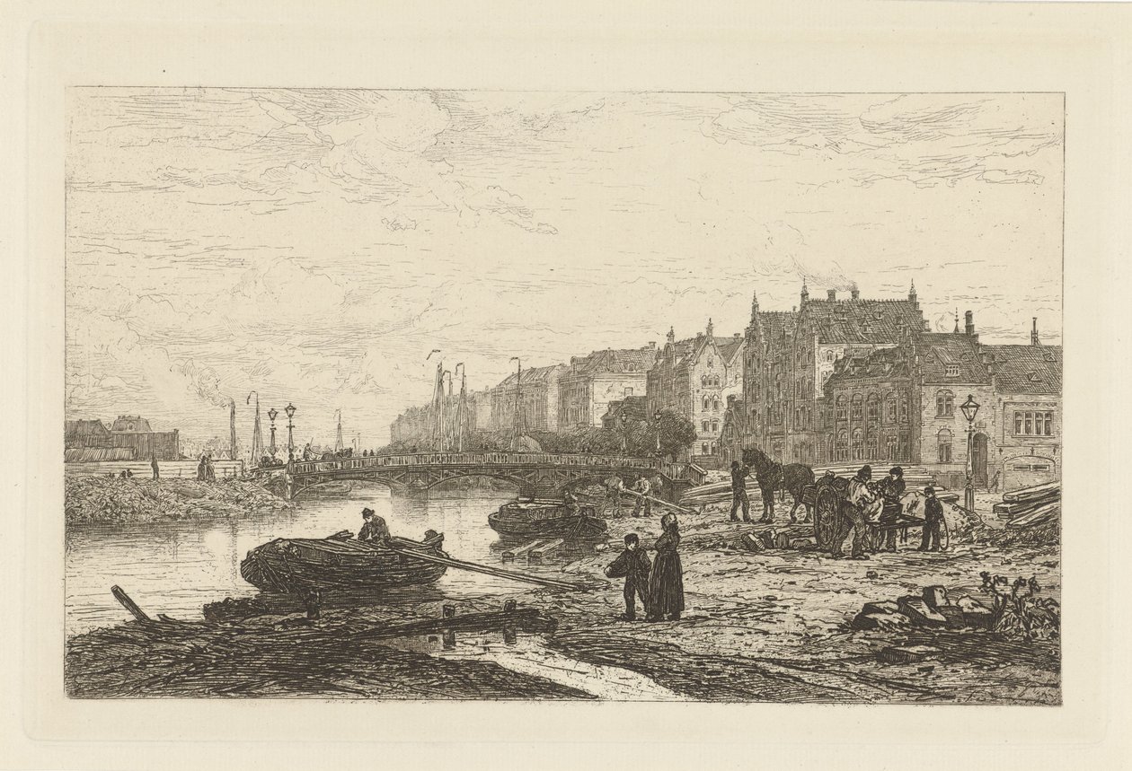 Vue sur la Stadhouderskade - Johan Conrad Greive