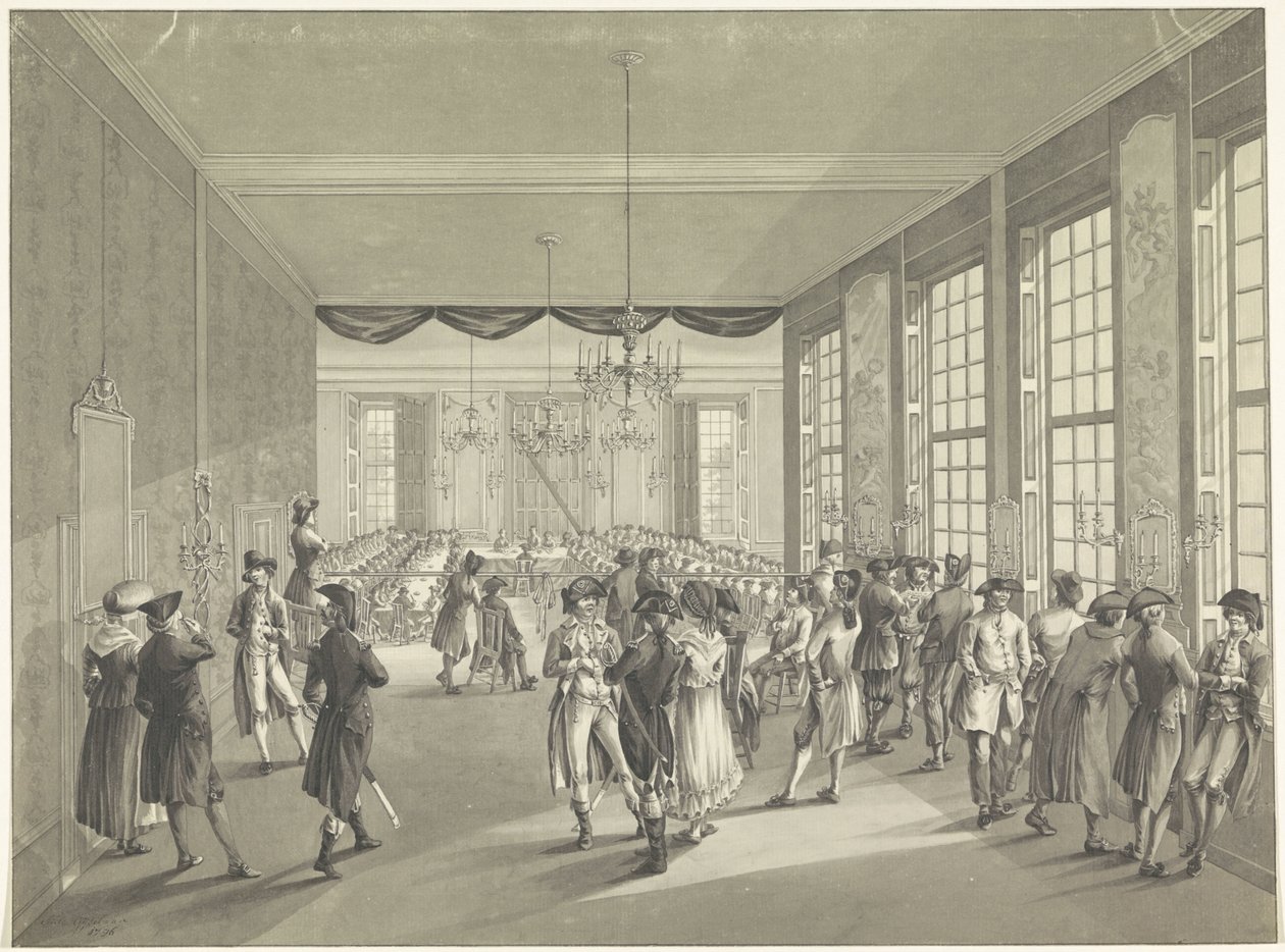 Assemblée centrale générale à La Haye, 1795 - Johan Daniël de Gijselaar