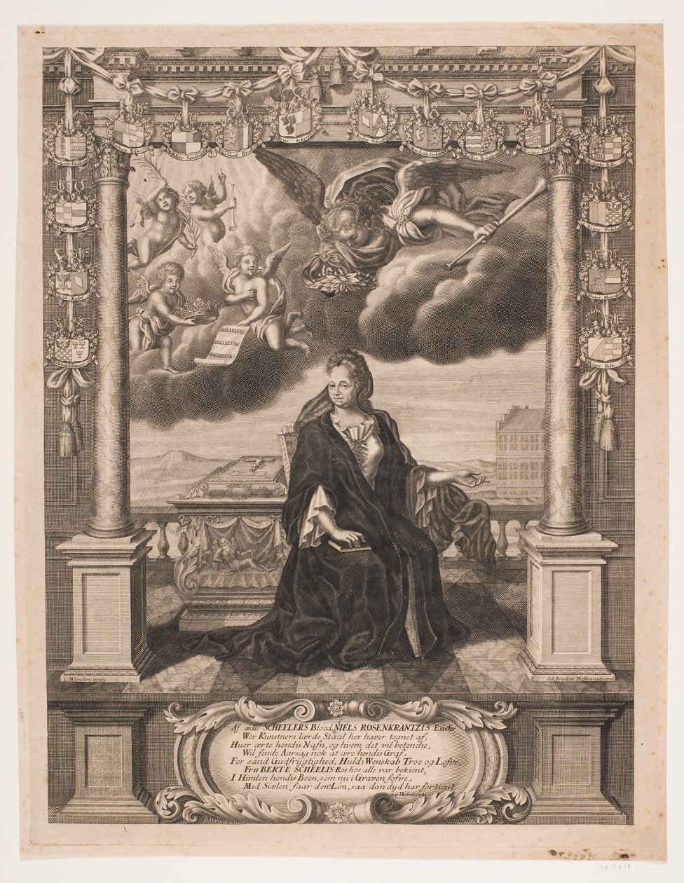 Birgitte Rosenkrantz, née Skeel - Johan Friedlein