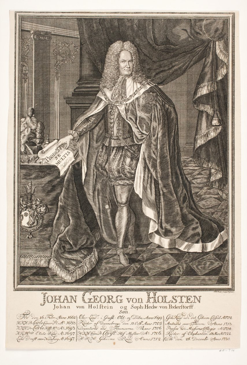 Johan Georg von Holstein - Johan Herman Thiele