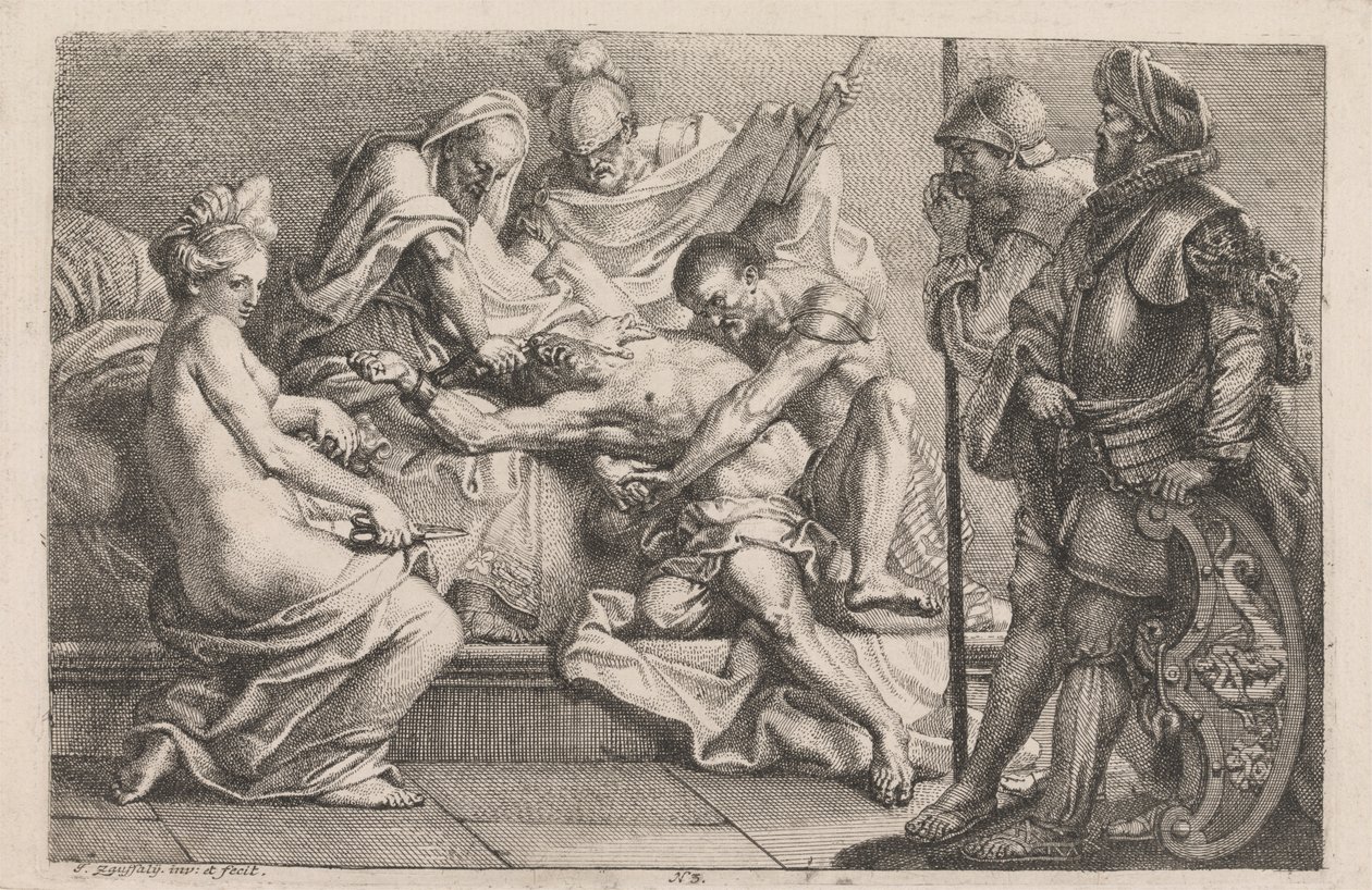 Samson vaincu par les Philistins - Johan Joseph Zoffany