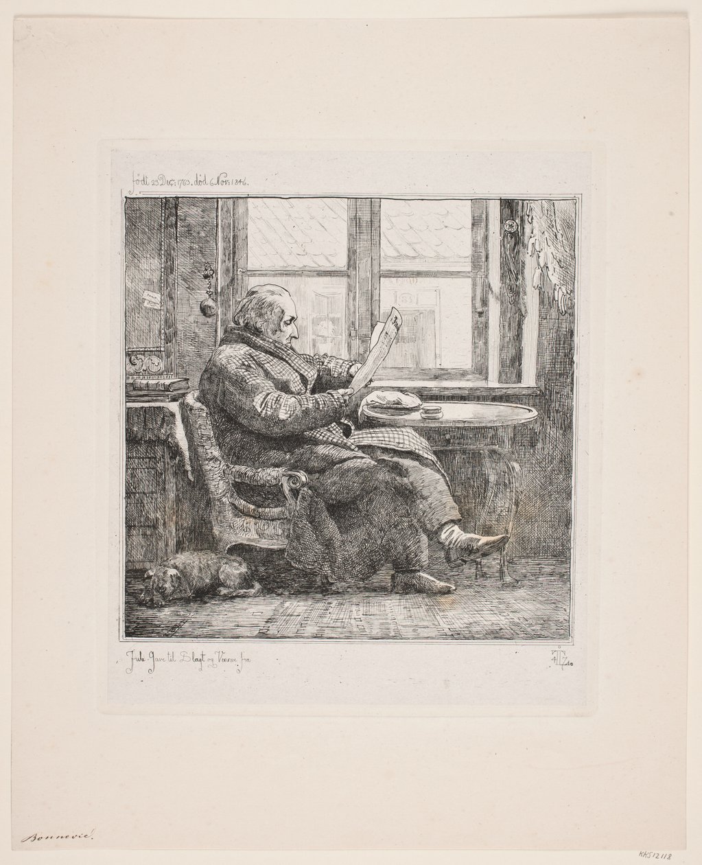 Danois : Justitsråd Emanuel Bonnevie - Johan Lundbye