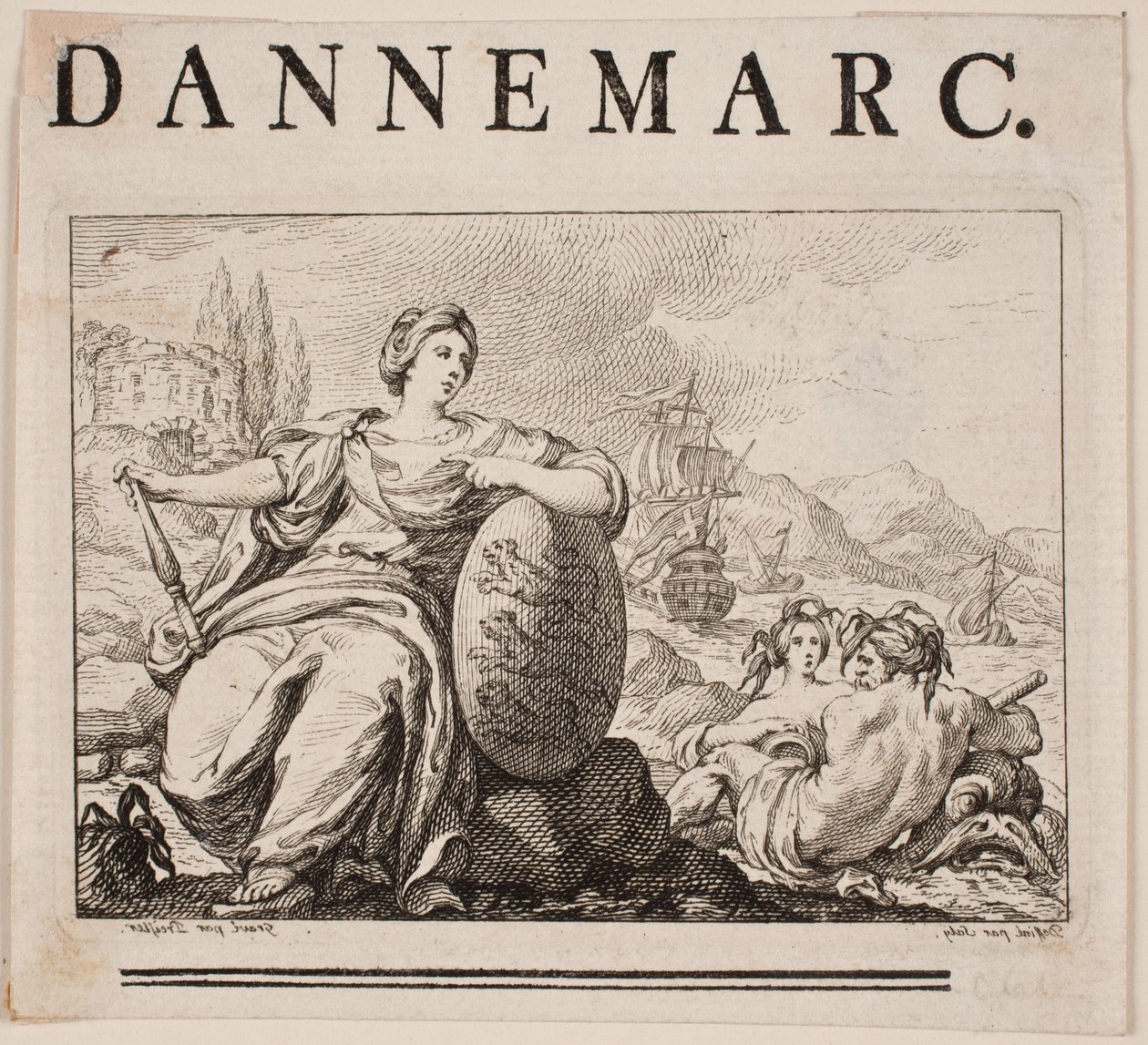 Vignette pour P. H. Mallet : Histoire de Danemarc I, 1758 - Johan Martin Preisler