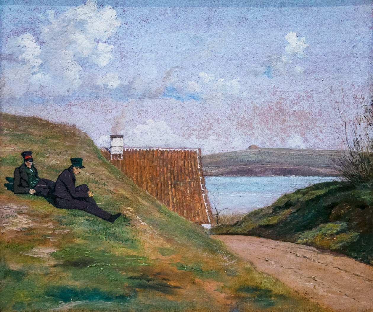 "Un chemin creux près de Frederiksværk - Johan Thomas Lundbye